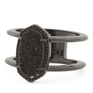 Kendra Scott Elyse Ring in Gunmetal